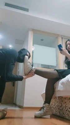 【麒麟女皇】双S-黑丝+棉袜长靴踩脚垫 bf26483_HD绳艺资源