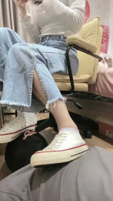 【漫漫】帆布鞋白袜+裸足凉鞋踩脚垫 bf27032_HD绳艺资源