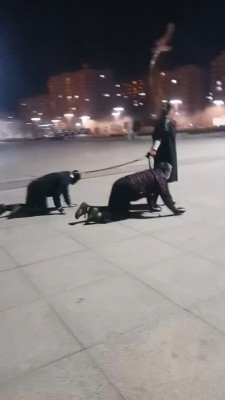 图片[8]_【冷御绳艺导师】高贵绳艺导师户外溜双狗奴 bf26991_HD绳艺资源