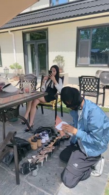 【沅芷大人】双S-庄园圈养犬化-人体擦鞋器 bf27438_HD绳艺资源