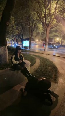 图片[3]_【傲雪】深夜户外遛狗犬化训练 bf27150_HD绳艺资源