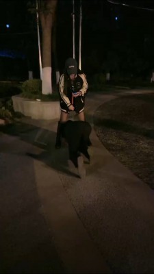 图片[6]_【傲雪】深夜户外遛狗犬化训练 bf27150_HD绳艺资源