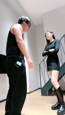 【倪梵】双S长靴踩踏/训练/艺术磕头/喝口水圣水 bf27588_HD绳艺资源