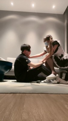 【小西】女仆装开发小狗/闻舔黑丝脚/强迫升水 bf27440_HD绳艺资源