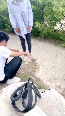 【尤黎】户外-路人小姐姐突然加入【续集】 JS23043003_HD绳艺资源