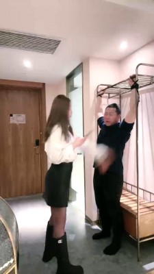 【宸宸】长靴黑丝S-吊绑耳光虐乳狂虐 JS23043001_HD绳艺资源