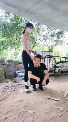 【高难度挑战美学】户外犬化训练-骑马爬行/骑脖子/提档 bf27848_HD绳艺资源