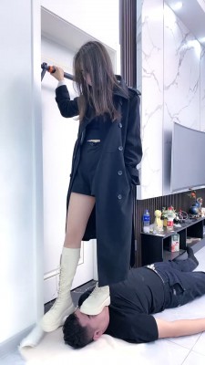 图片[2]_【麋鹿银儿】长靴车模-全体重踩踏/碾压狗爪/狗舌舔脏鞋底 bf28111_HD绳艺资源