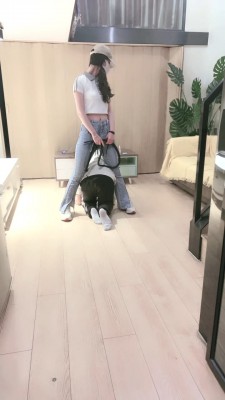 【晚晚】训练转胯/裸足深喉专场 bf28022_HD绳艺资源