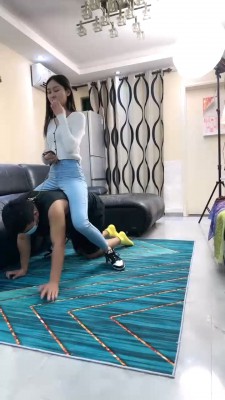 图片[10]_【艾莉】楼梯间骑马爬行/吃口水鞋底/白袜脚全体重踩踏/提档 bf28334_HD绳艺资源