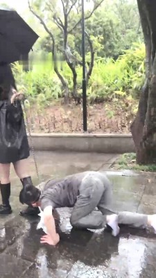 图片[3]_【万一】情侣主-雨天户外骑马爬行/舔脏鞋底/转胯 bf28381_HD绳艺资源