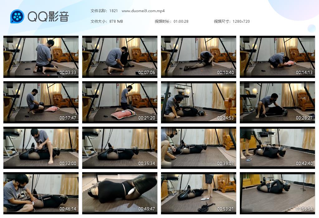 【浅浅原创】超紧胶带驷马，长筒丝袜套头极限固定，一起感受_HD绳艺资源