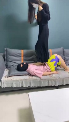 【精神小妹】3S学生主全体重跳踩_HD绳艺资源