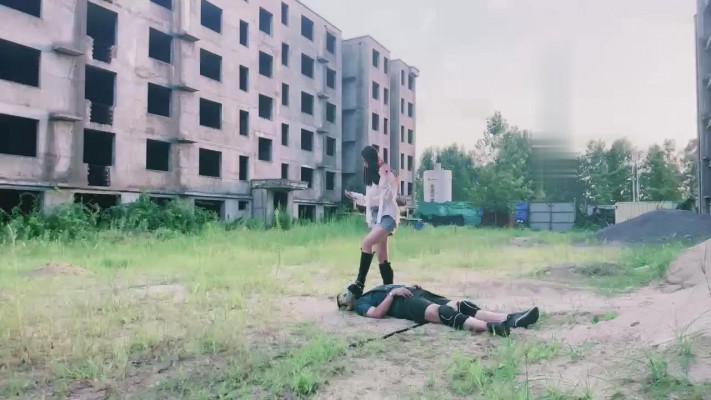 图片[3]_【艺术训练视频】【宸宸】囚禁户外飞踹/强迫吃泥土_HD绳艺资源