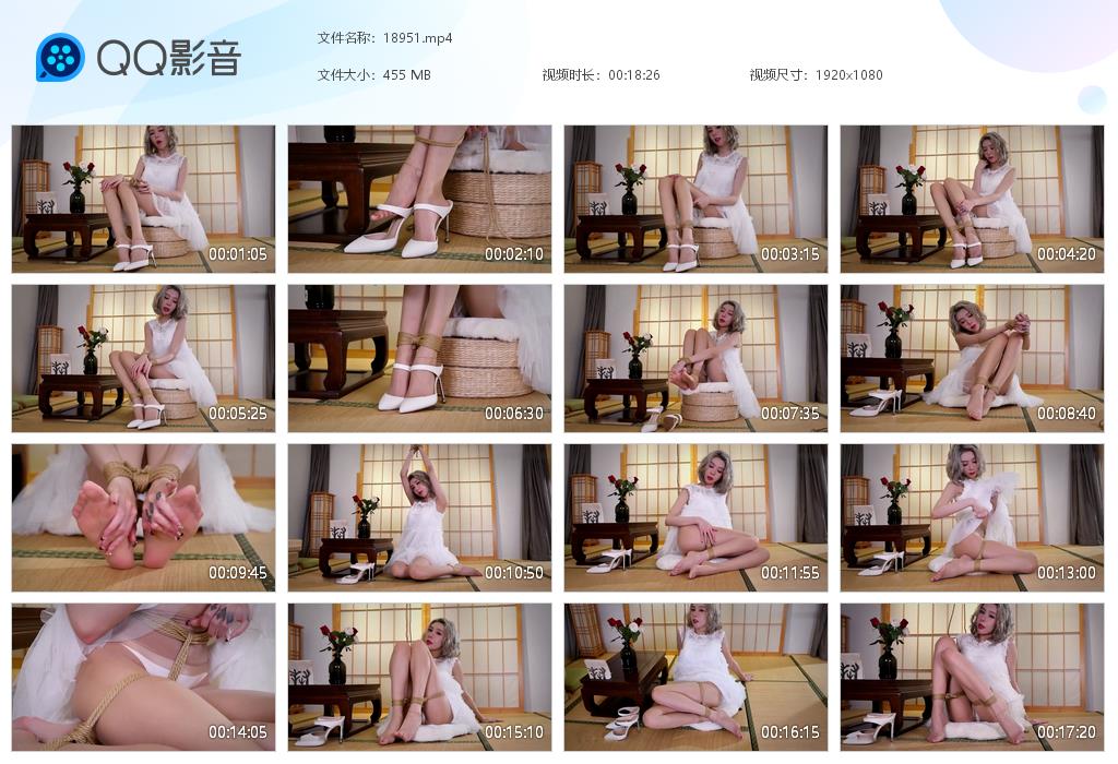 【丽柜美束】美束 情人结上兔子原声 B2272_HD绳艺资源