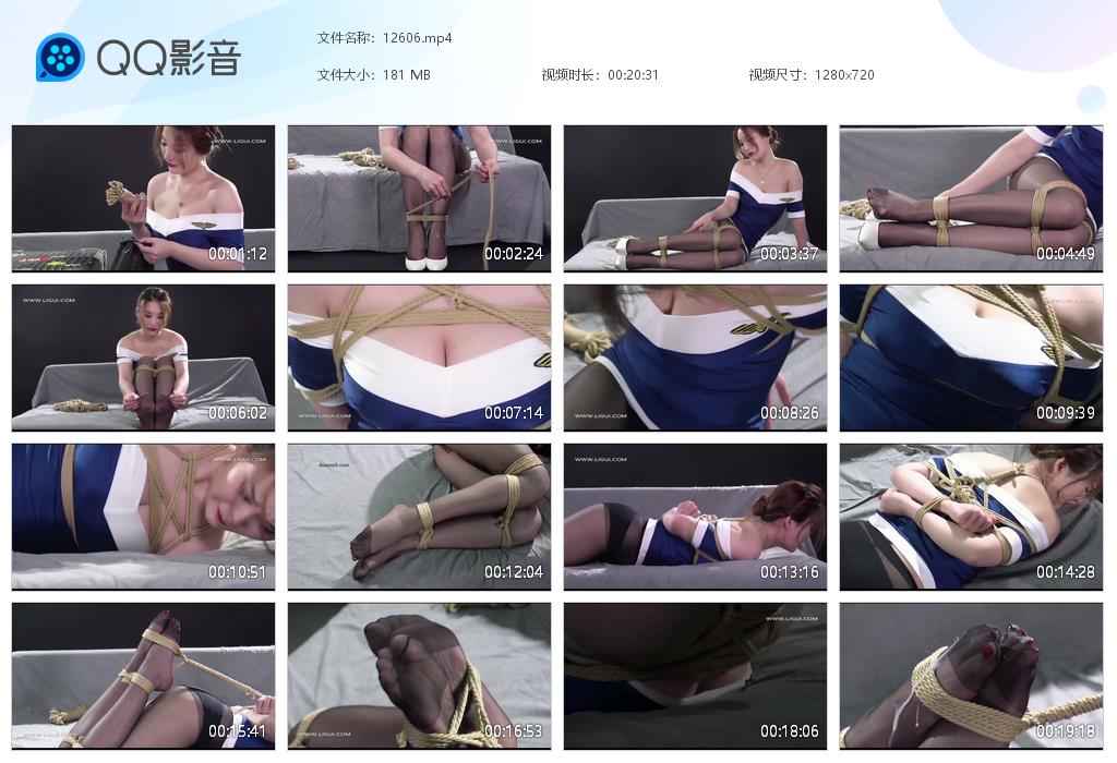 【丽柜美束】美束 欲望航班淼淼 B2274_HD绳艺资源