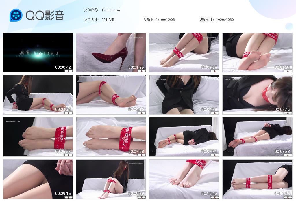 【丽柜美束】美束 老板的测试晓雪 B2277_HD绳艺资源