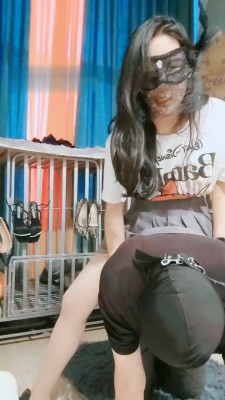 图片[5]_【南茜】女神S-圈养狗笼/跪舔/全体重踩踏_HD绳艺资源