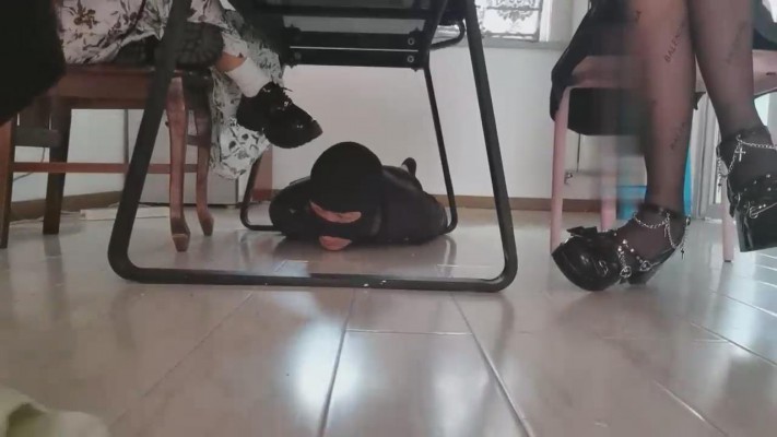 图片[3]_【文文文】3S-桌底视角-踩狗_HD绳艺资源