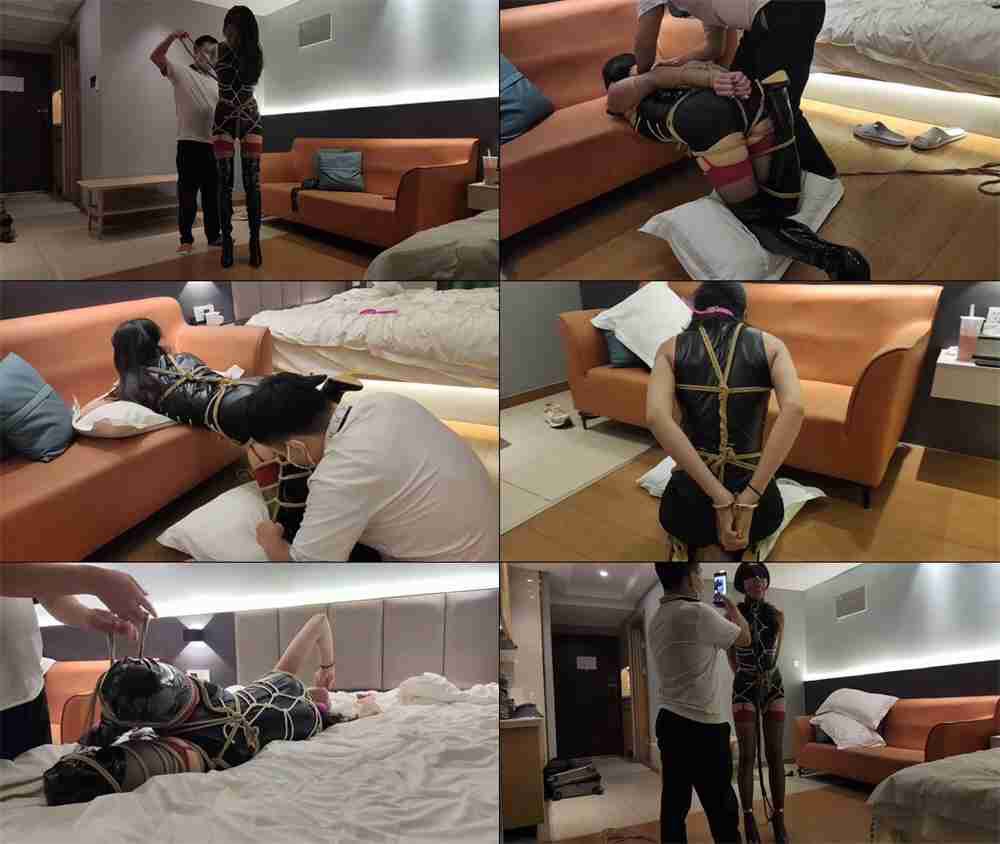 【素人】169身高礼仪模特小玉 7-8_HD绳艺资源