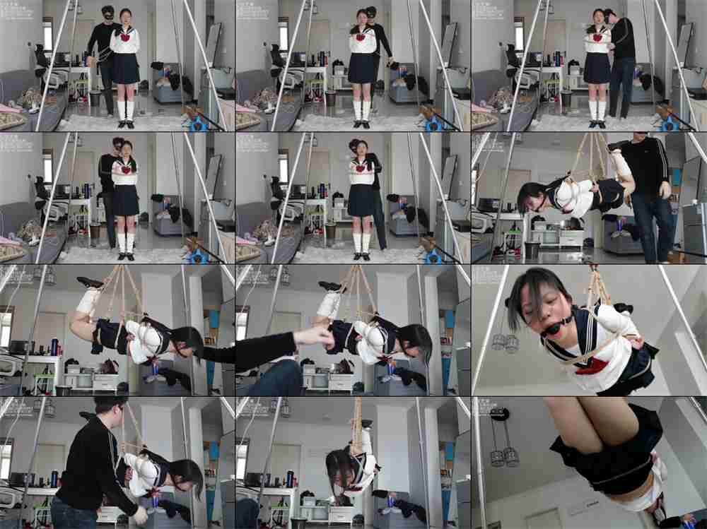 图片[2]_【心悦艺束】欣然JK驷马吊缚_HD绳艺资源