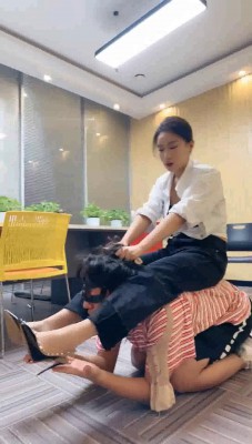 图片[4]_【潘妮绳艺导师】开发办公室新痰盂-高跟插嘴/钻胯坐垫【完整版】_HD绳艺资源