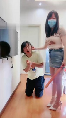 图片[5]_【桃子老师】揪耳朵/头顶高跟/闻舔鞋_HD绳艺资源