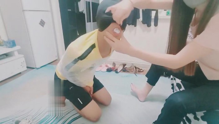 图片[11]_【萤火大人】保鲜膜绳艺技巧/白袜塞嘴/训练踢踹/踩脖掐脖窒息_HD绳艺资源