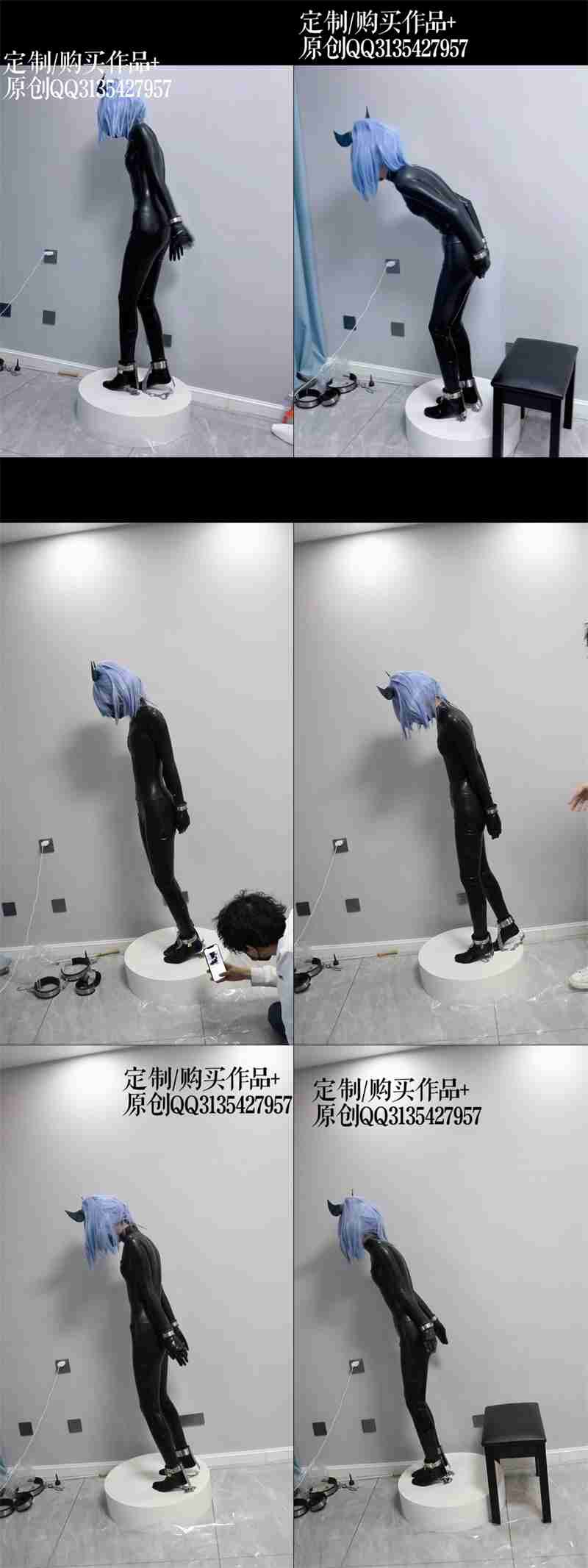 【咕咕精】茶茶 一镜到底 魔法少女露娜cos 脚底尖刺镣铐艺术踮脚罚站虐足[夸克]_HD绳艺资源