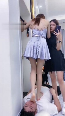 图片[6]_【麋鹿银儿】双S-全体重踩踏/插嘴/小白鞋白袜踢踹/掐肉_HD绳艺资源