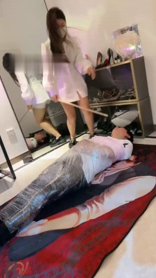 【汐言】木乃伊囚禁/全体重踩踏/【完整版】_HD绳艺资源