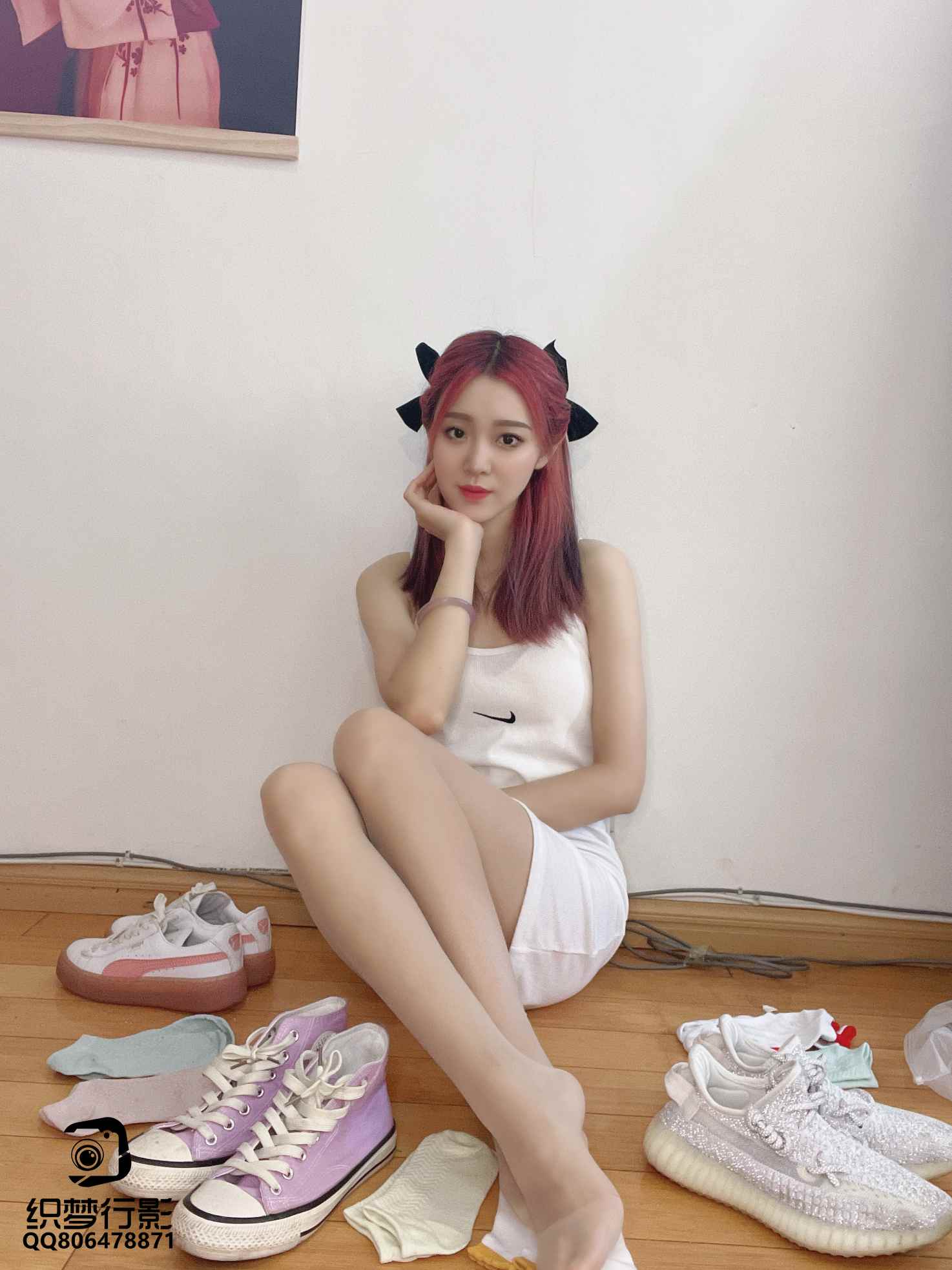 [织梦映像]耐克白衣_HD绳艺资源