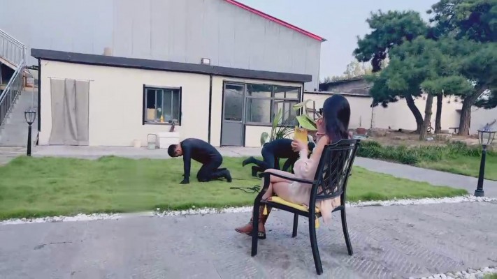 【沅芷大人】户外院子-犬化双奴/奴下奴_HD绳艺资源