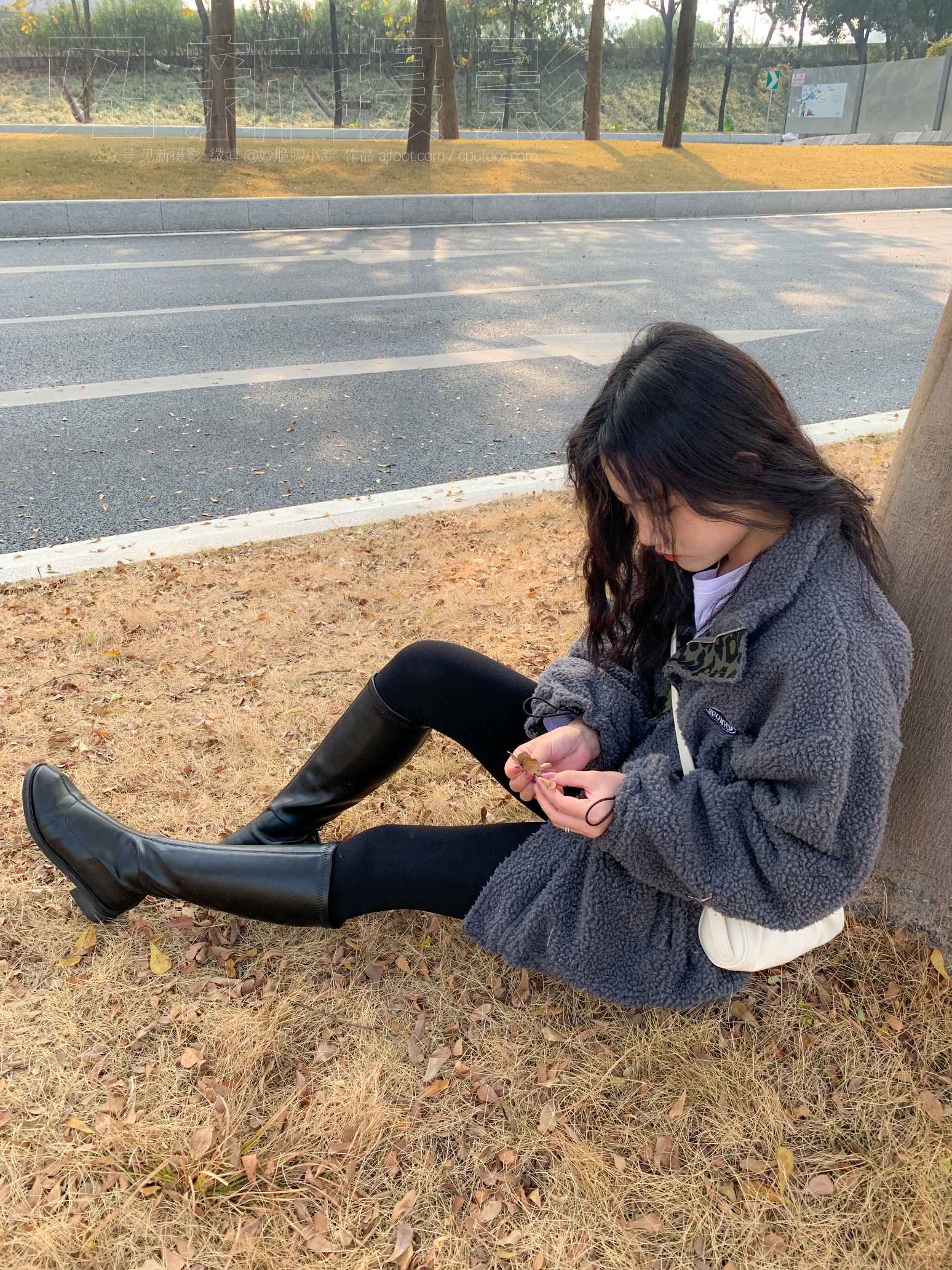 [见新摄影]NO.030 鲨鱼裤 皮靴 小可_HD绳艺资源