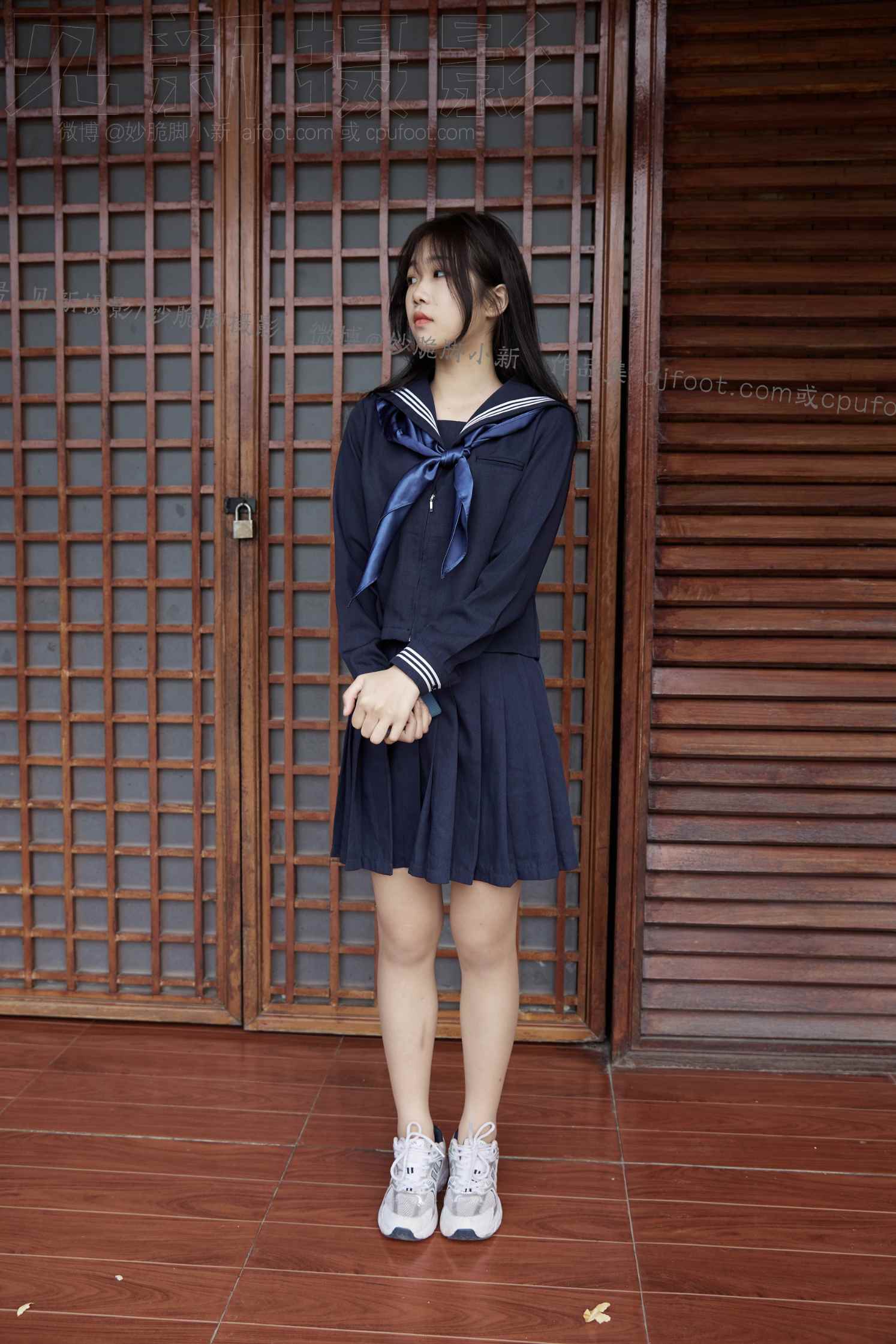 [见新摄影]NO.032 动漫里可爱的JK小姐姐又来了，你陶醉了吗_HD绳艺资源