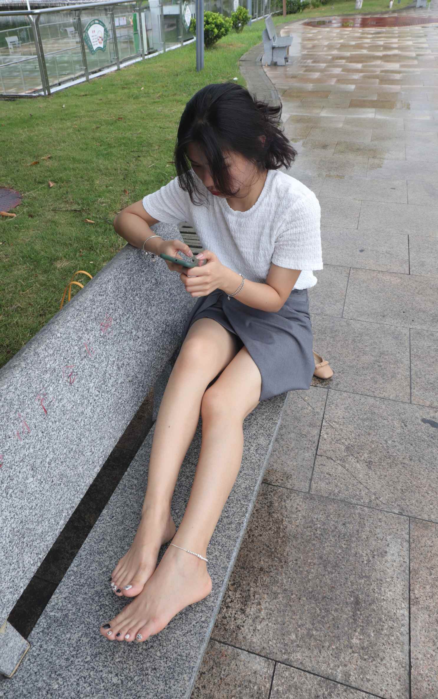 [Pary学生模拍]030 小允的精致美甲美脚_HD绳艺资源