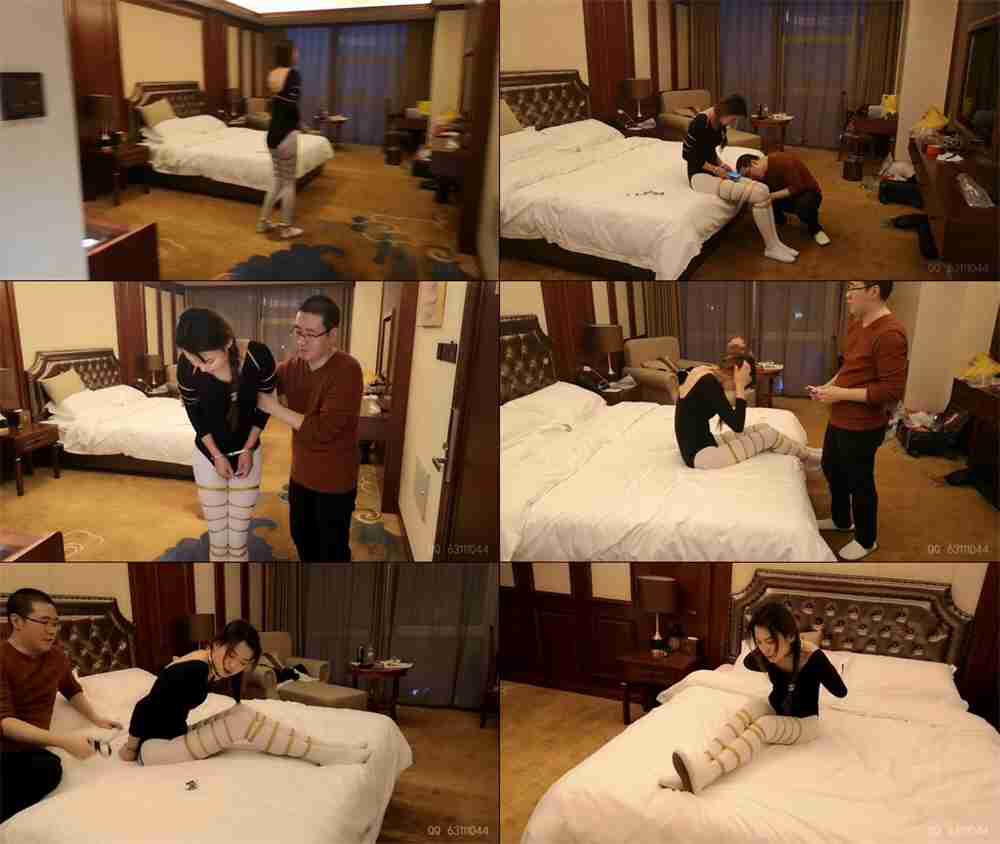 【随心原创】雨仟 体操服 押解式镣铐体验 欲罢不能的白丝大长腿[夸克]_HD绳艺资源