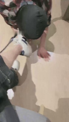 【尤黎】闻舔运动后的脏鞋原味白袜【完整版】_HD绳艺资源