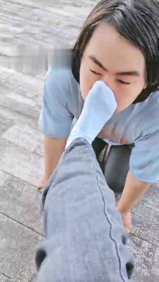 图片[4]_【奶味小仙女】户外帆布鞋蓝色棉袜踩狗_HD绳艺资源