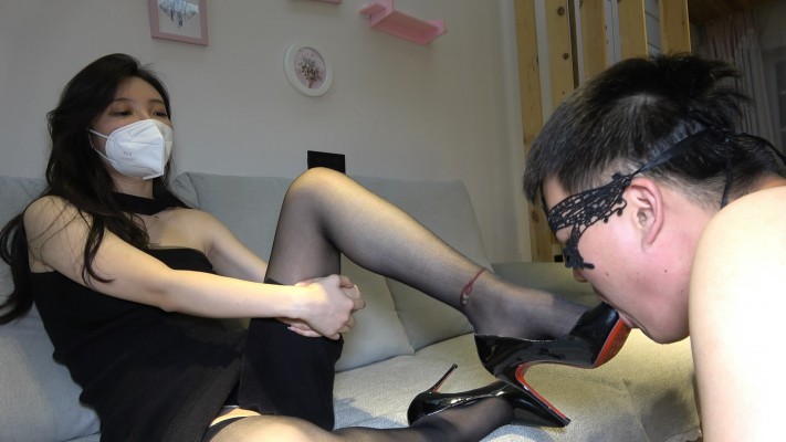 图片[3]_【周一S】高跟挑逗贱狗，平底鞋暴头_HD绳艺资源