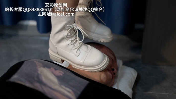 图片[4]_超长时间暴踩狗头，光脚穿靴子跳踩头部，脸上鞋印清晰可见_HD绳艺资源