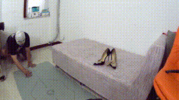 白领晓G美腿绞杀裸绞窒息惩戒猥琐偷鞋贼 全语言 原味咖啡色丝袜美腿处刑_HD绳艺资源