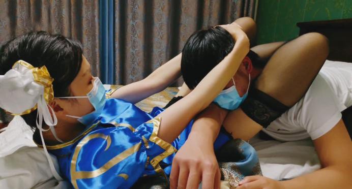 【婉儿原创】暗杀任务之春丽黑丝腿绞窒息 黑丝脚踩脖子腿绞杀剧情大作