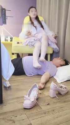 【橙s】洛丽塔S白丝玩贱奴【上】_HD绳艺资源