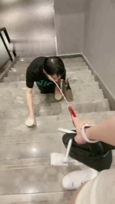 【樱桃大大】户外偶遇粉丝白鞋虐_HD绳艺资源