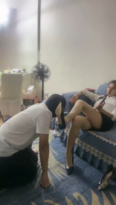 【安琪】高跟肉丝-女老板折磨男下属_HD绳艺资源