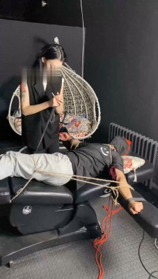 图片[5]_【冰诺】绳艺技巧刑椅丝袜塞嘴虐打_HD绳艺资源