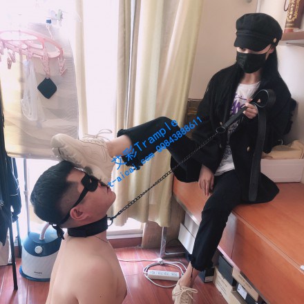 【蔓蔓s】超美学生S小白鞋挑战犯错家奴_HD绳艺资源