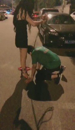 图片[1]_诺曦 带着自家的宠物出门遛弯_HD绳艺资源