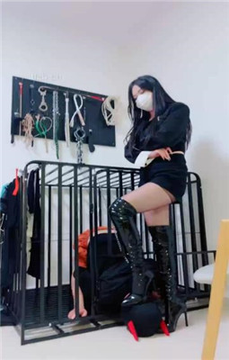 图片[9]_【甜心教主】圈养犬化-高跟皮靴遛狗_HD绳艺资源